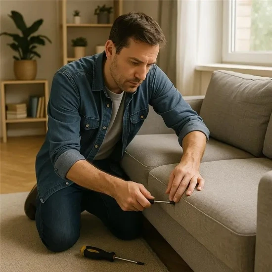 U-Shaped Sofa Repair Service